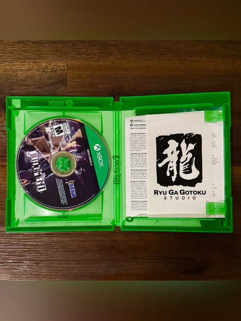 Judgement Xbox Series X Game CIB Yakuza Spinoff Dragon Detective Play Tested